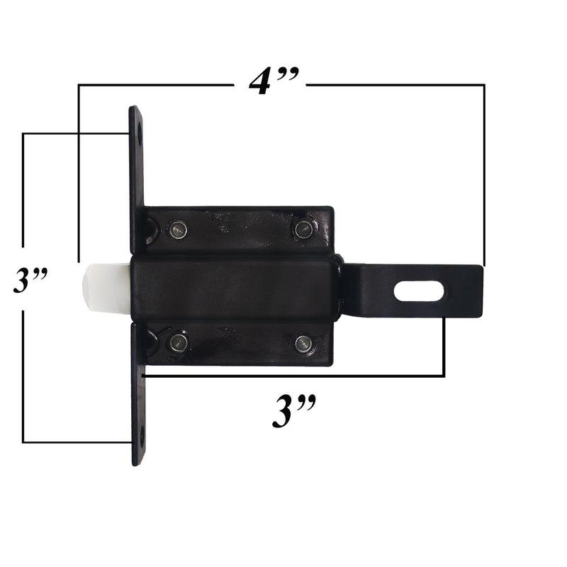 4 TRIMARK 3 IN Recess Mount Plunger Bolt latch Compartment DOOR CATCH RV E525