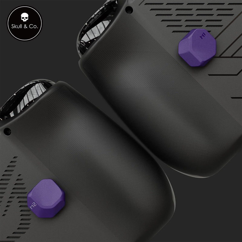 Skull & Co. Back Button Enhancement Set, Improvement Button Protection Kit for ROG Ally X- Galactic Purple, 4pcs