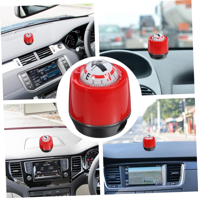 Compass Navigation Compass for Dashboard Direction Indicator Auto Compass That Actually Works for Cars Trucks and Boats Easy to Mount Dashboard Compass