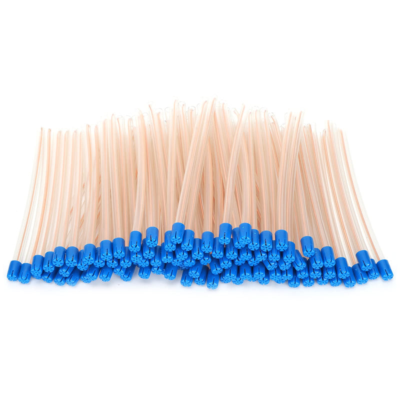 Dental Saliva Suckers, Pack of 100 Disposable Saliva Suckers for Dentists Water Flows Smoothly for Dentist for Dental Clinic