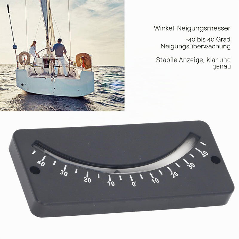 Inclinometer Analogue Bicycle Inclinometer Clinometer, 40° to 40° Handlebar Recline Meter Pipe Inclinometer for Horizontal Micro Angle Measurement