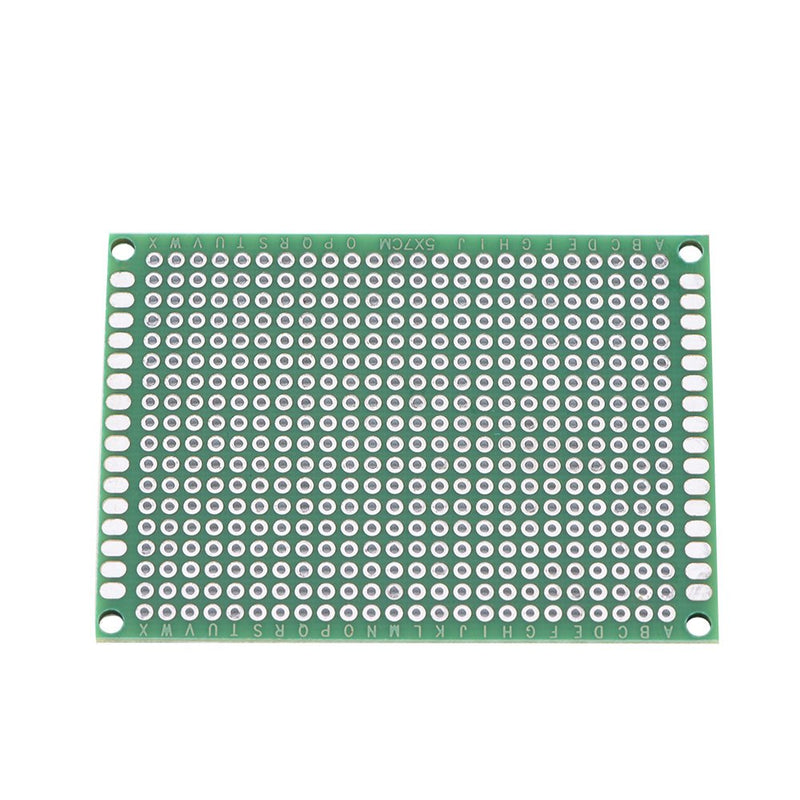 10pcs 5cm x 7cm Circuit Board Universal PCB Circuit Board Double Sides Prototyping DIY Soldering Circuit Board