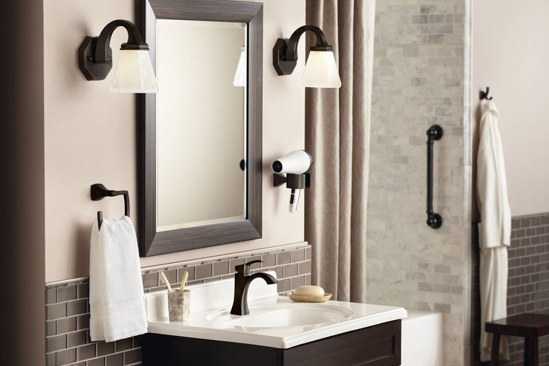 Moen Voss Oil-Rubbed Bronze Double Robe Hook, YB5103ORB