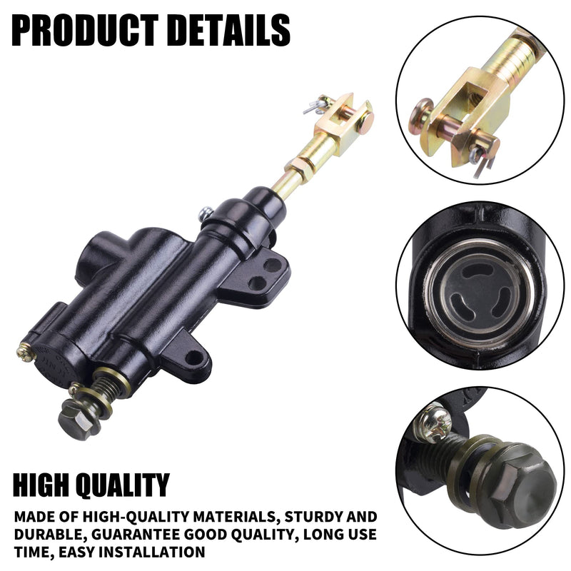 Rear Brake Master Cylinder Coolster 10mm For 50cc-125cc ATVs Taotao BMS Roketa for Chinese ATV dirtbike