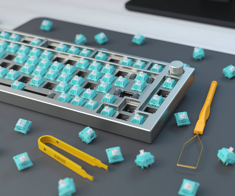 GLORIOUS Lynx Switch (LUBED) - 36x Linear PCB Mounted 5 pin Switches for Mechanical Keyboard - Linear Keyboard Switches - Pre Lubed Switches Lynx (Linear)
