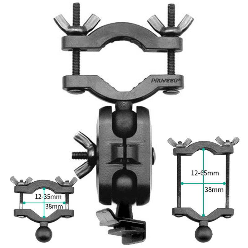 PRUVEEO Dash Cam Mirror Mount Kit for 95% Dash Cam and GPS