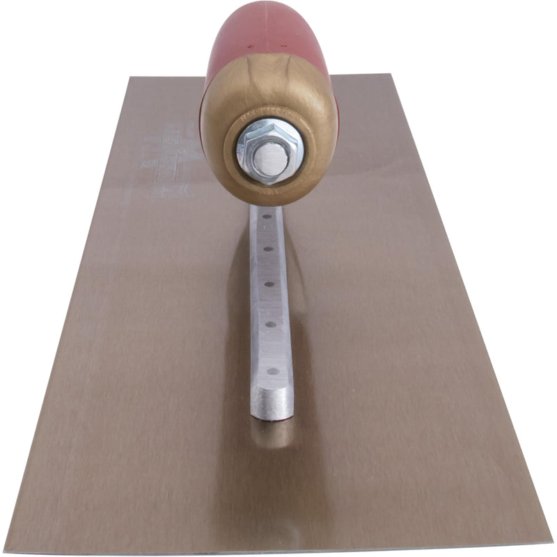 MARSHALLTOWN DuraFlex Finishing Trowel, 14 x 5 Inch, 9 3/4 Inch Mounting, DuraSoft Handle, Assembled in USA, Plaster and Drywall Finishing Tools, 4471DFD