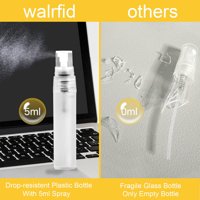 Walrfid Airpods Electronic Screen 7 in 1 Cleaner Kit Laptop Keyboard Cleaning Tool for ipad/iwatch/Computer/Phone/Macbook with 5ml Touchscreen Cleaners Mist (Grey) Grey