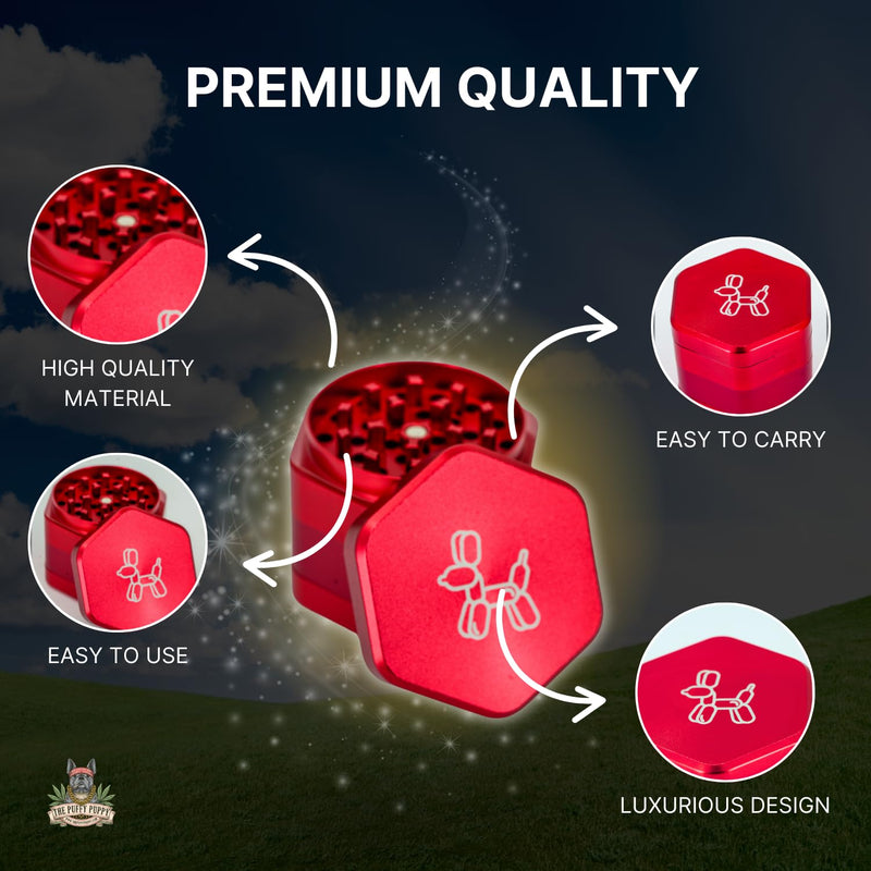 The MagHex Spice Mill Red