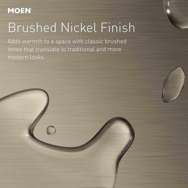 Moen AT2199BN Replacement Shower Arm Flange for Universal Standard Moen Shower Arms, Brushed Nickel (Pack of 2) 2 Pack