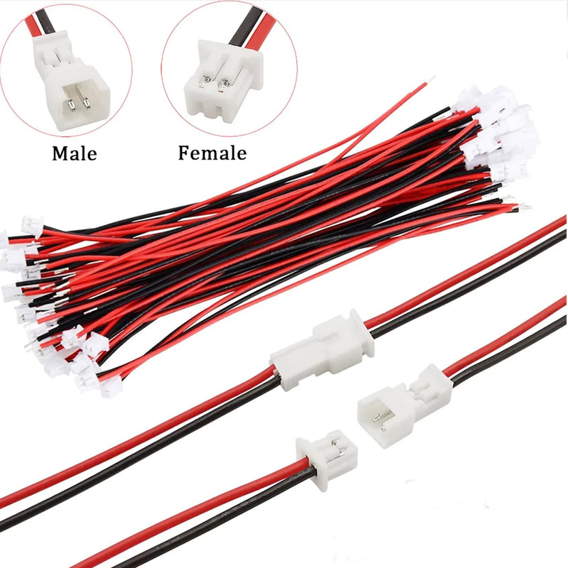 360PCS JST MX 1.25MM Connector Assortment Kit, 1.25MM Pitch Male and Female Connectors, 2/3/4/5 Pin Housing Adapter Plug Terminal