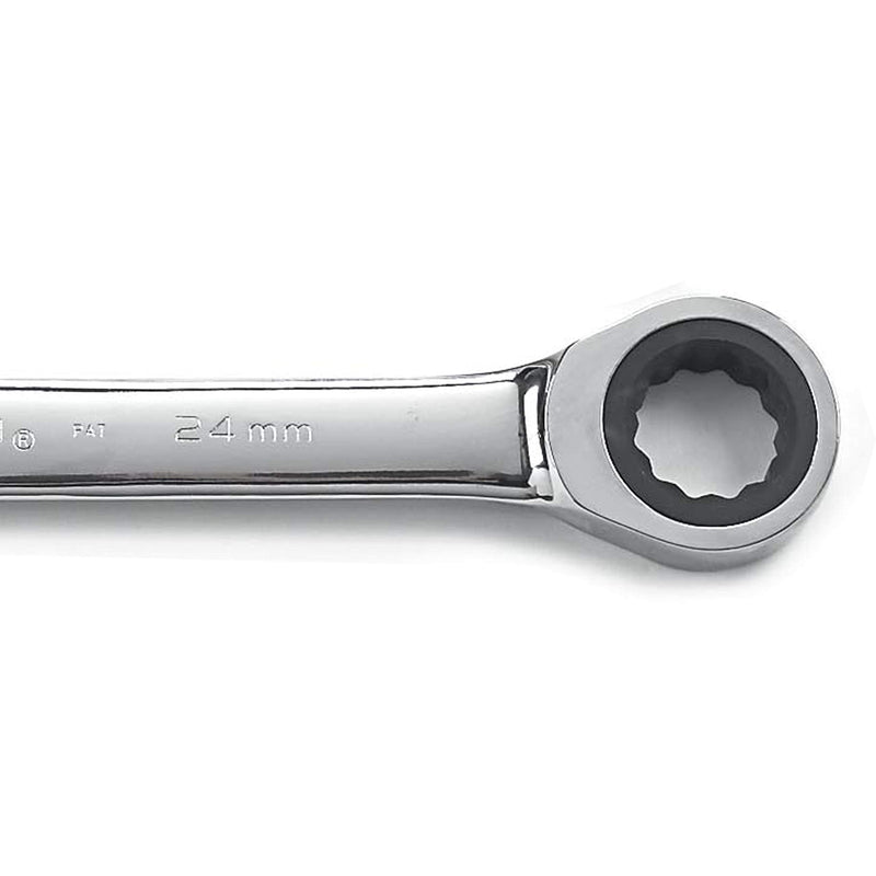 GEARWRENCH 12 Pt. Ratcheting Combination Wrench, 27MM - 9127D