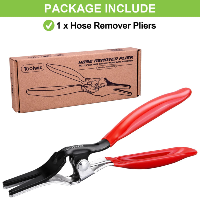 Toolwiz Automobile Hose Removal Pliers, Auto Fuel, and Vacuum Line Tube Hose Remover Pliers, Separator Pliers Pipe Repairing Tool, Hose Remover for Marine, Oil, Water Hoses