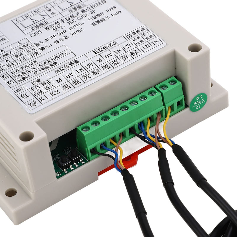 Automatic Tank Water Level Controller - Non-Contact Liquid Level Sensor - Fully Automatic Water Pump Controller XKC C352