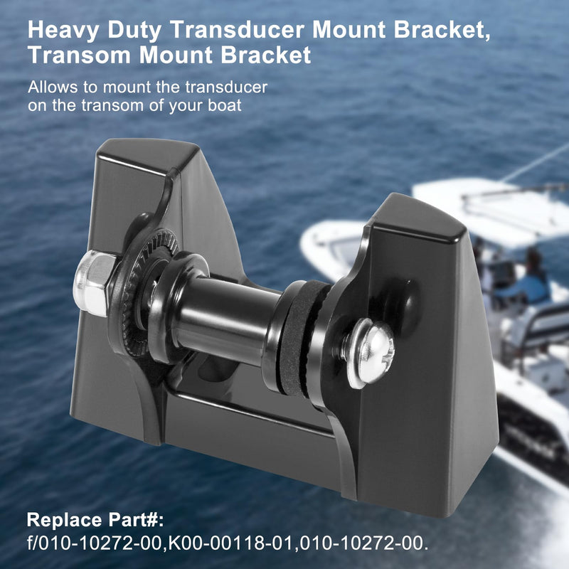 010-10272-00 Heavy Duty Transducer Mount Bracket,Transom Mount Bracket Compatible with Garmin Fishfinder,GPSMAP,GSD K00-00118-01