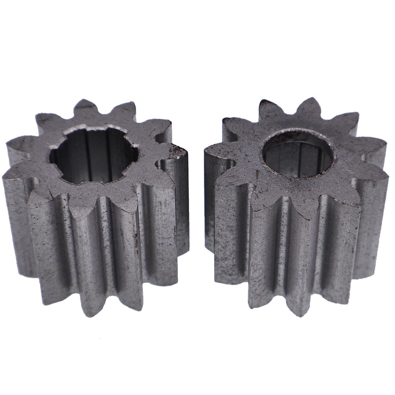 IEQFUE 2PCS Steering Sector Pinion Gear GX20053 Compatible with John Deere D100 110 160 170 LA140 LA145 LA150 LA155 102 105 115 125 135 145 LA165 LA175 X110 X120 LA120 Mowers