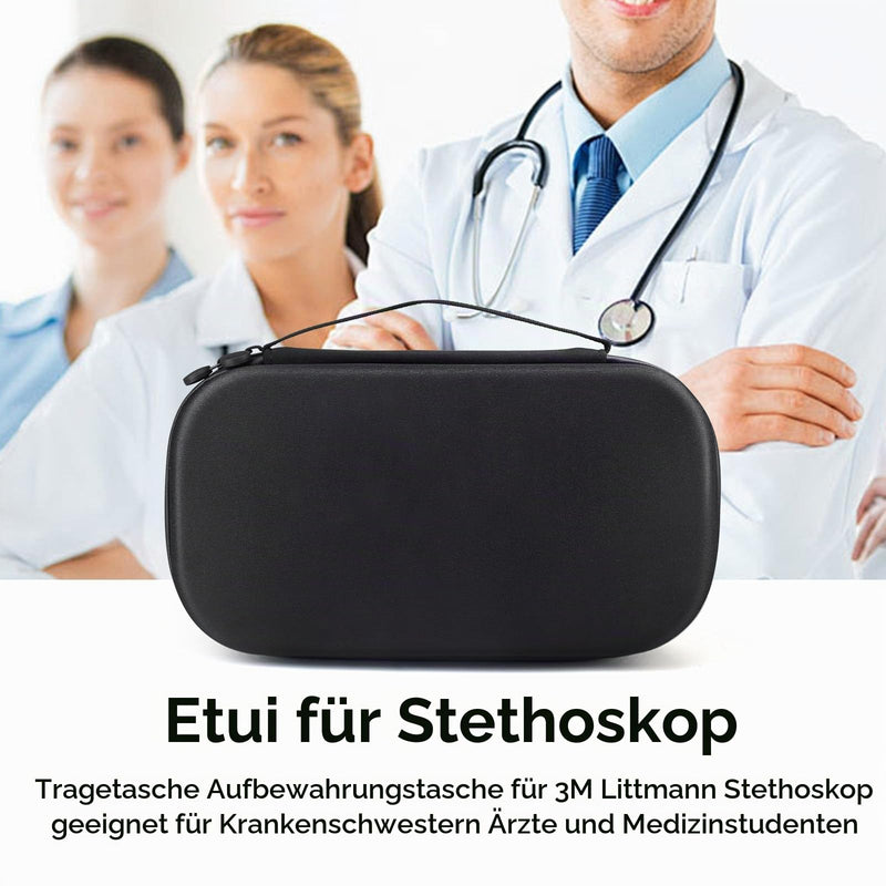 Stethoscope Case for 3M Littmann, Shockproof Portable Stethoscope Case Storage Bag Stethoscope Hard Case Compatible with 3M Littmann Stethoscope
