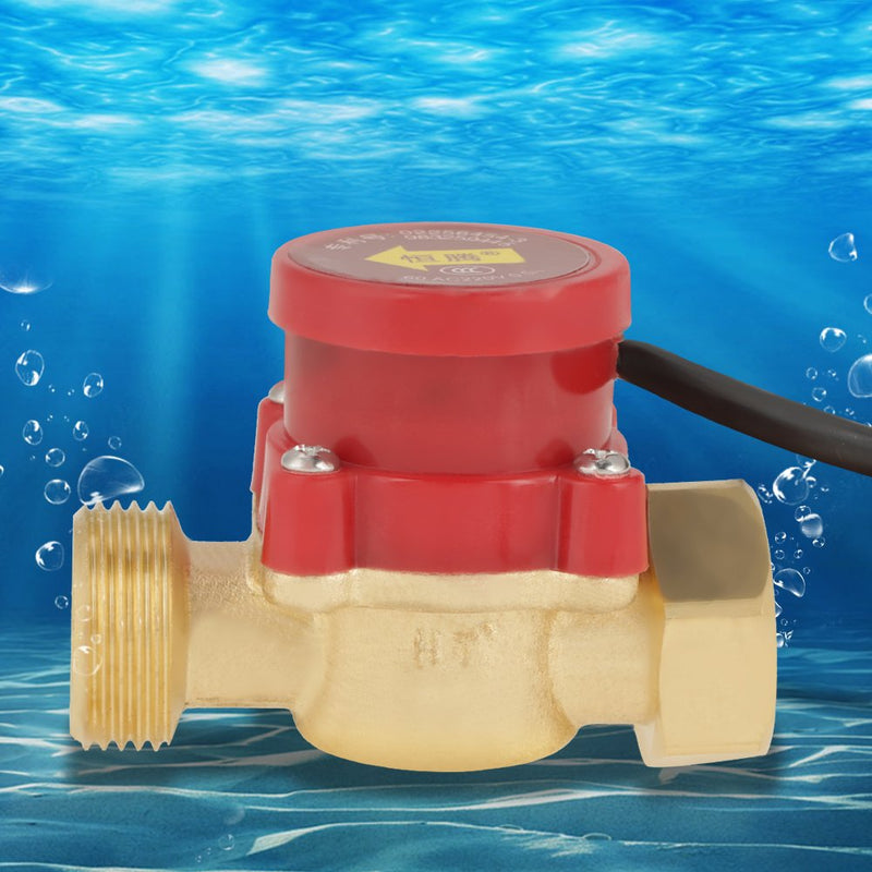 Water flow switch, flow switch flow switch 220V 0.5A G3/4"-3/4" thread water pump switch flow switch signal switch