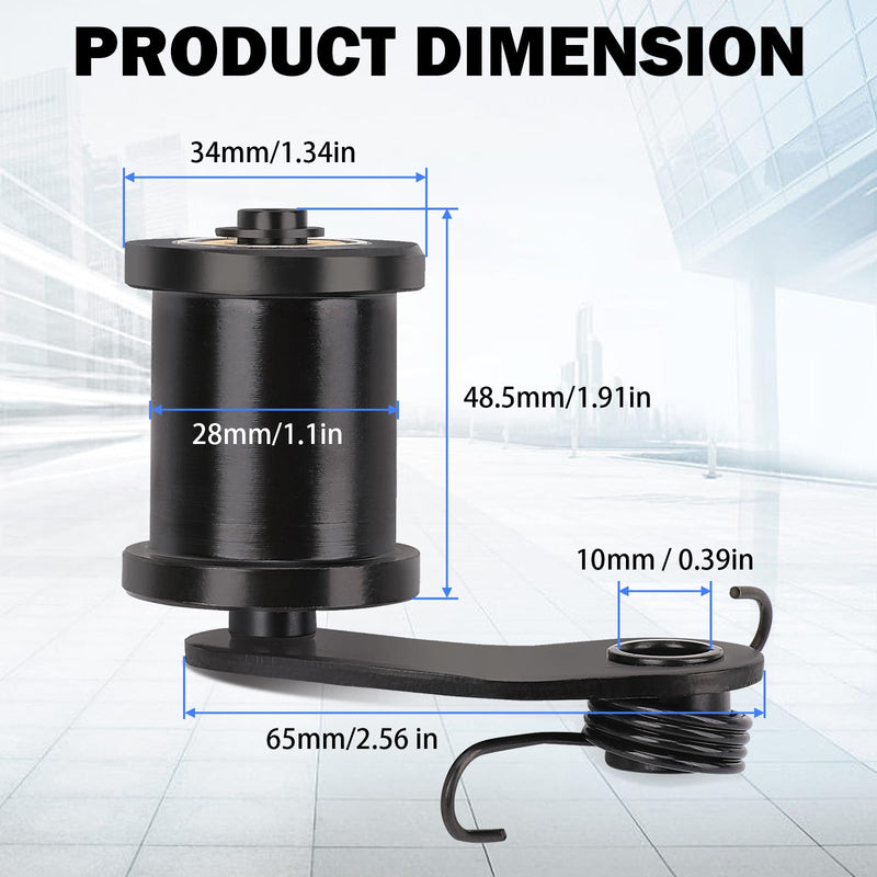 Chain Tensioner with 1-3/4" Roller for Coleman Mini Bike BT200X CT200U Trail CT200U-EX MiniBike TrailMaster Massimo MB200 Hensim Baja Heat Warrior MB165 6.5HP Powersports Bike Motor Parts