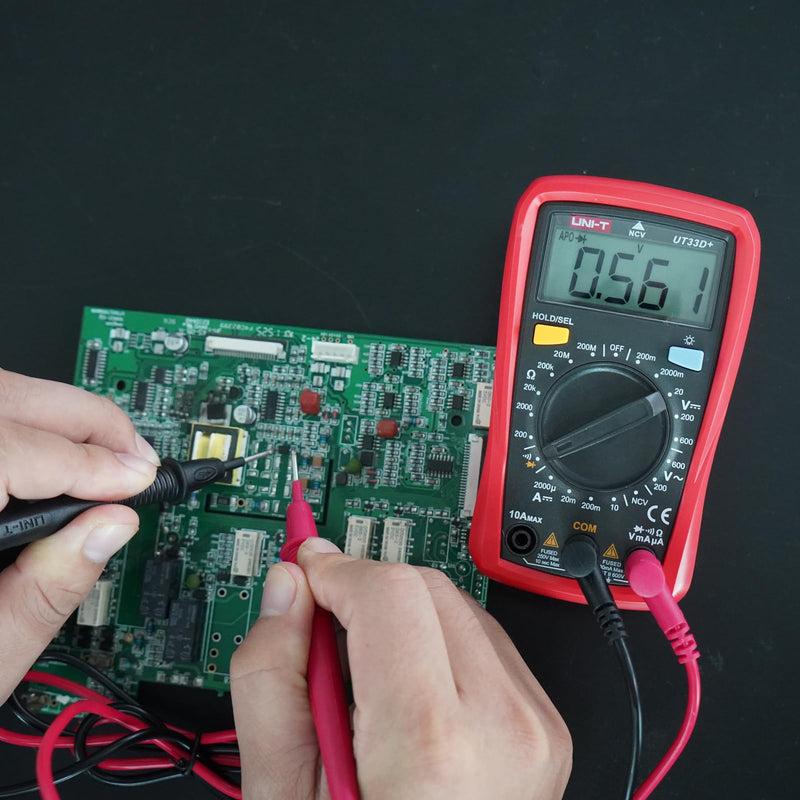 UNI-T UT33D+ Palm Size LCD Pocket Digital Tester Meter Multimeter