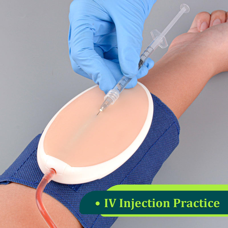 IV Insertion Practice Kit for Nursing Students, IV Nurse Starter Kit, Vein Puncture Kit for Injection Training