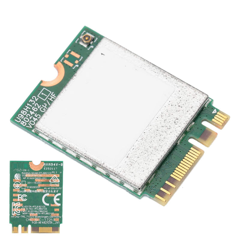 RTL8821CE Card, 2.4G & 5Ghz Wi-Fi+BT4.2 Combination Adapter Network Card, NGFF Interface for ProBook 450 G5 PB430G5 Series