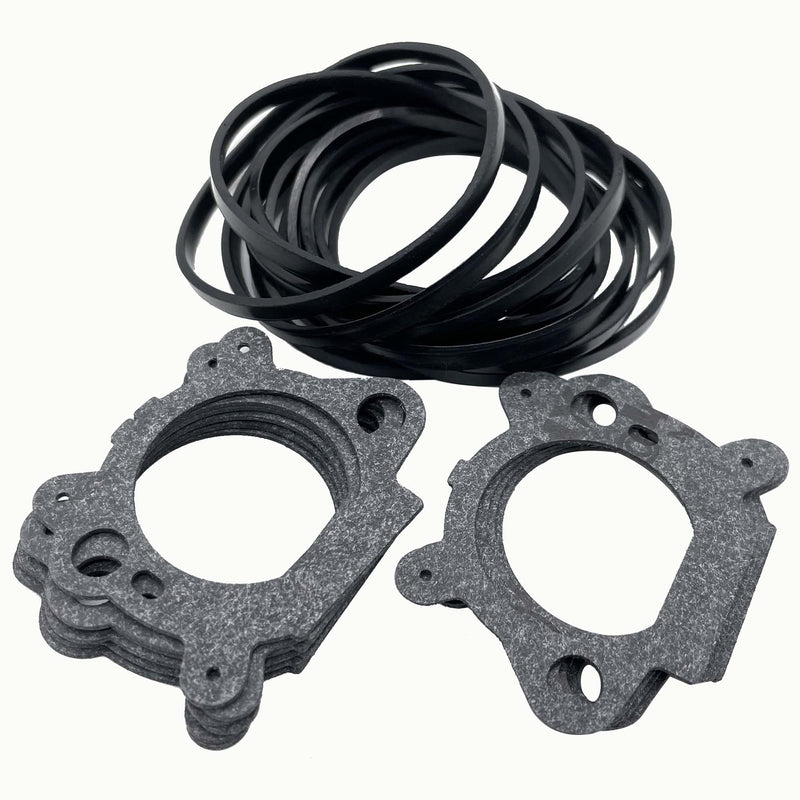 12 Set Float Bowl Gasket Air Cleaner Mount Gasket for Briggs & Stratton 693981 799871 799866 790845 272653 272653S