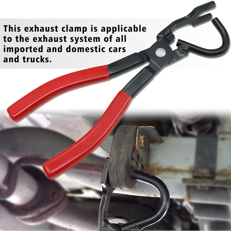 38350 Pliers Exhaust Hanger Brackets Rubber Hanger Support Removal Tool Compatible with All Exhaust Rubber Hangers Plier