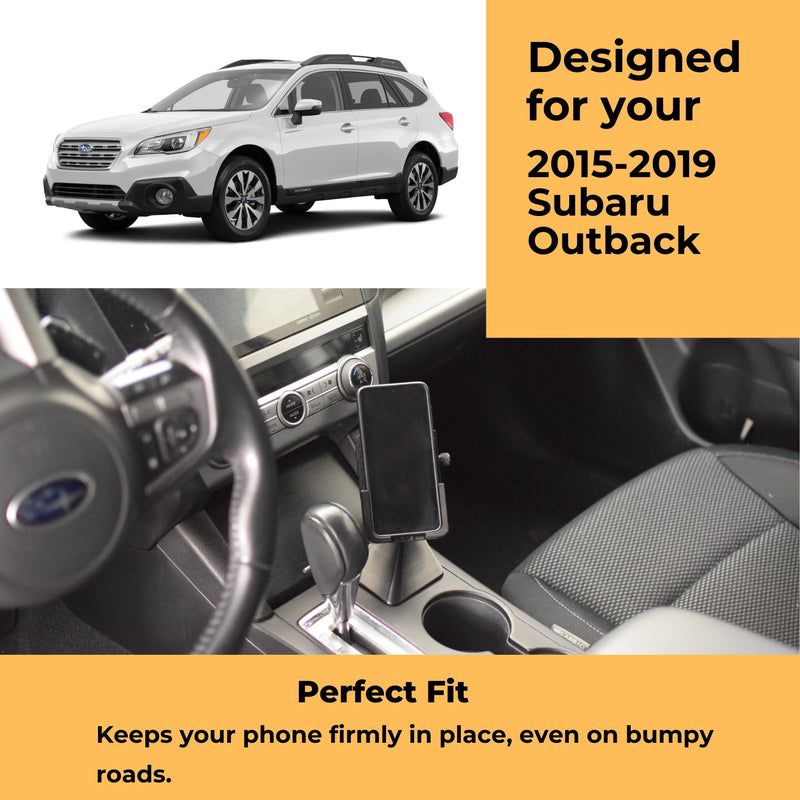 Generic Phone Holder for 2015-2019 Subaru Outback Cradle Mount