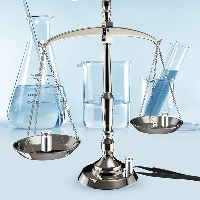 Calibration Weight, Set of 7, Measuring Weight for Digital Scales Balance (1g, 2g, 5g, 10g, 20g, 50g, 100g)