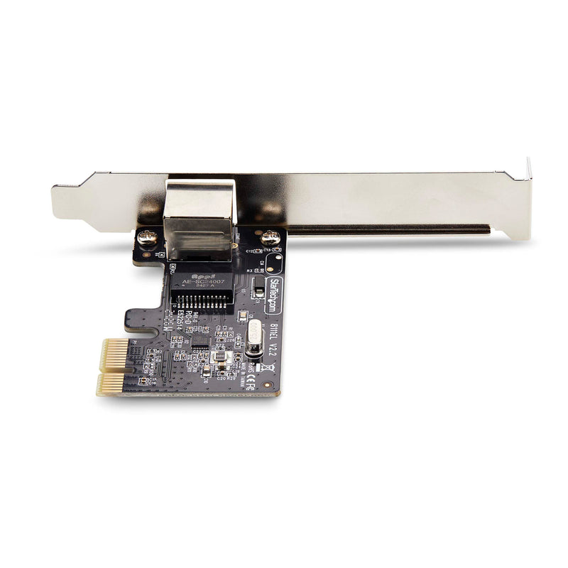 StarTech.com 1-Port Gigabit PCIe Network Adapter Card, PCI Express LAN Card, NIC, Realtek RTL8111H, TAA Compliant