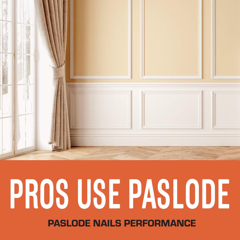 Paslode, Finishing Nail, 650230, 20 Degree Angled Galvanized, 16 Gauge, 2,000 per Box, 1 1/4 inch