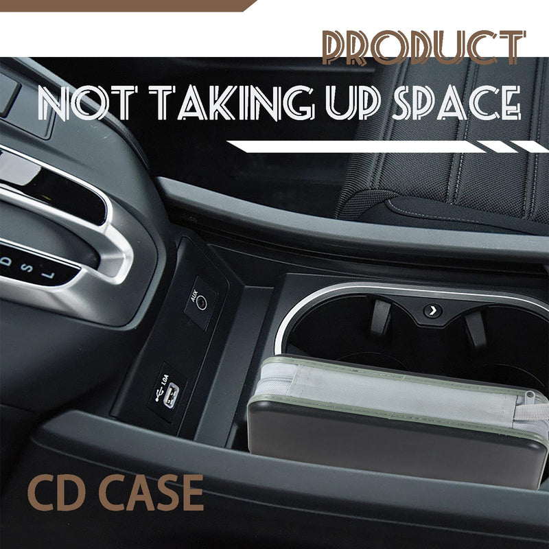 CD Case DVD Storage 2 Pack,100 Capacity DVD Cases Holder CD Storage Case Holders Plastic CD DVD Disc Case Storage Wallet Binder for Car Home Office Travel (Black) Black