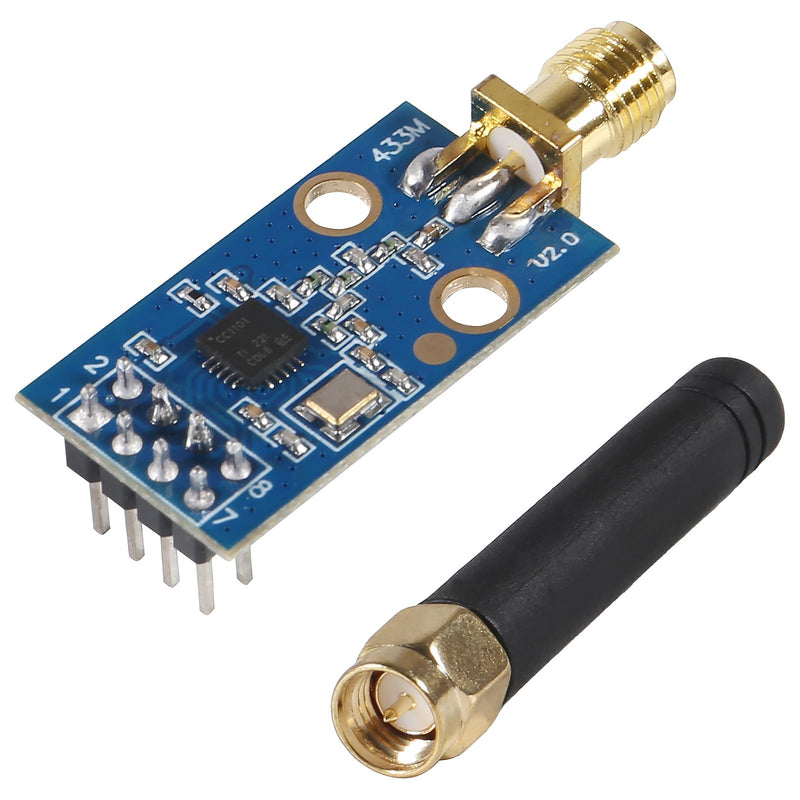 CC1101 Wireless Module with SMA Antenna Wireless Transceiver Module 315/433/868/915MHZ 1