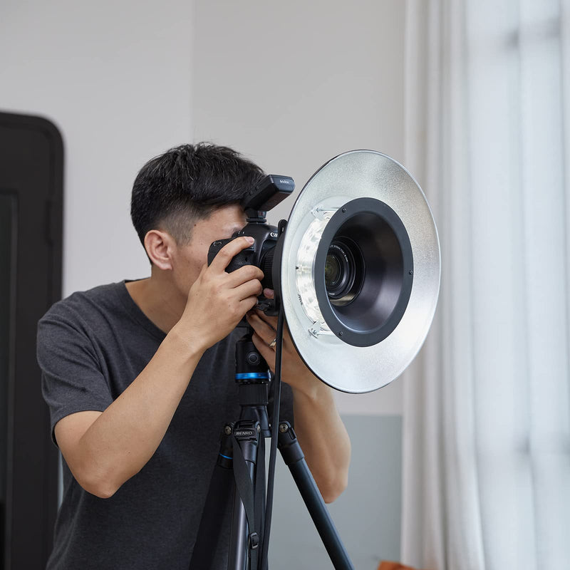 Godox R200-RHC20 Honeycomb Grid R200 Accessories Photography Honeycomb Grid for R200 Ring Flash Head Reflector RFT-25S (20°) 20° Grid for Reflector