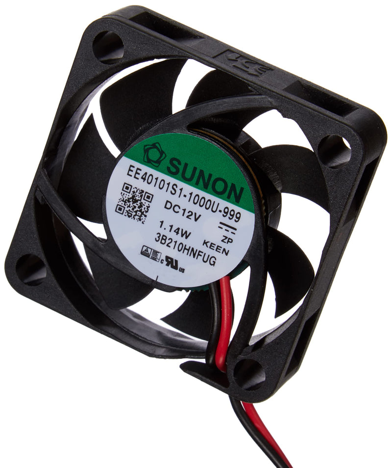SUNON 12V DC 0.99W 40x40x10mm 13.9m³/h 7300rpm 13.9m³/h Sunon EE40101S11000U999 Single