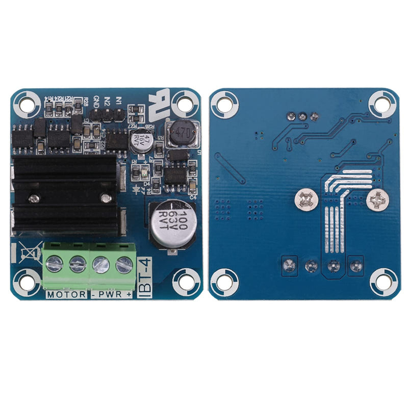50A High Current H Bridge Driver Module for Motor Forward and Reverse Rotation, PWM Signal Isolation, Compatible with 3.3V to 12V