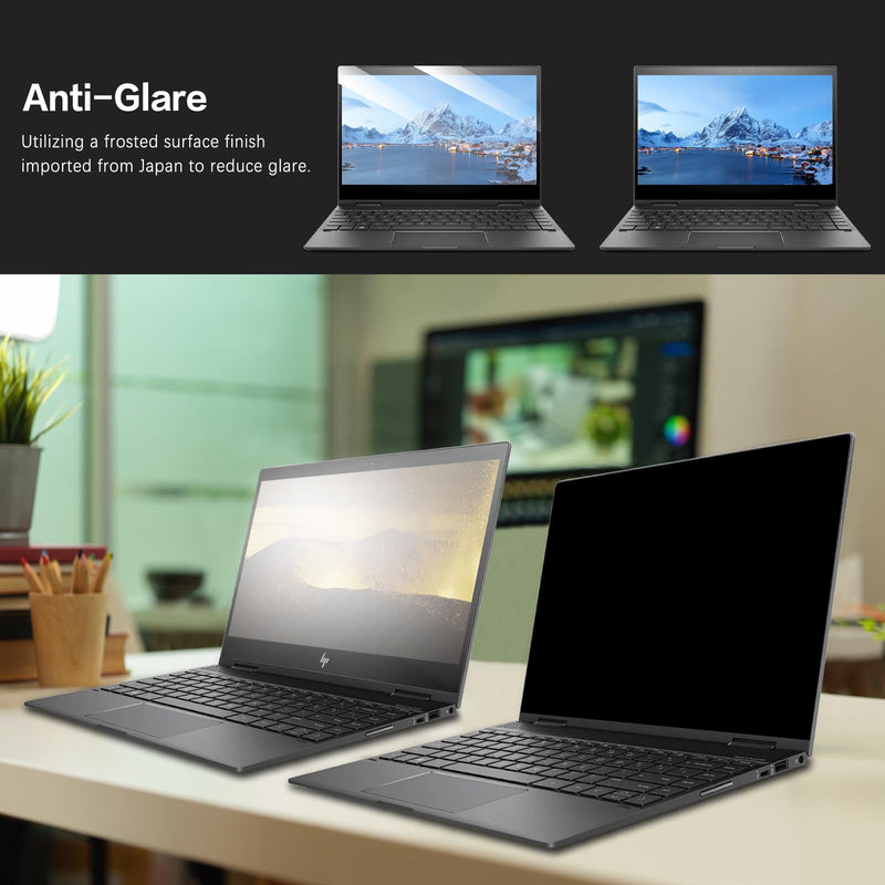 Laptop Privacy Screen 15.6 Inch 16:9 Aspect Ratio, Laptop Screen Privacy Shield Compatible With Lenovo Hp Dell Acer Asus Thinkpad Envy Xps, Removable Anti Glare Blue Light Computer Filter Protector Laptop 15.6 Inch 16:9