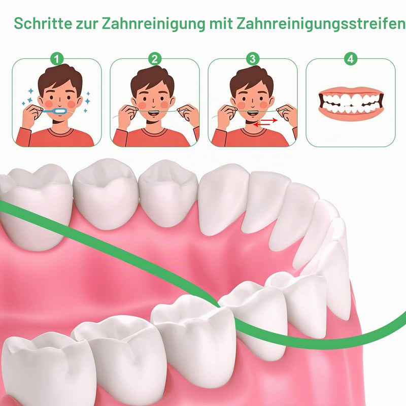 Tooth Sandpaper 5 Volumes Tooth Polishing Strips Tooth Belt Tooth Sandpaper Teeth Polishing Strips Teeth Polishing for Spaces 6 m Long