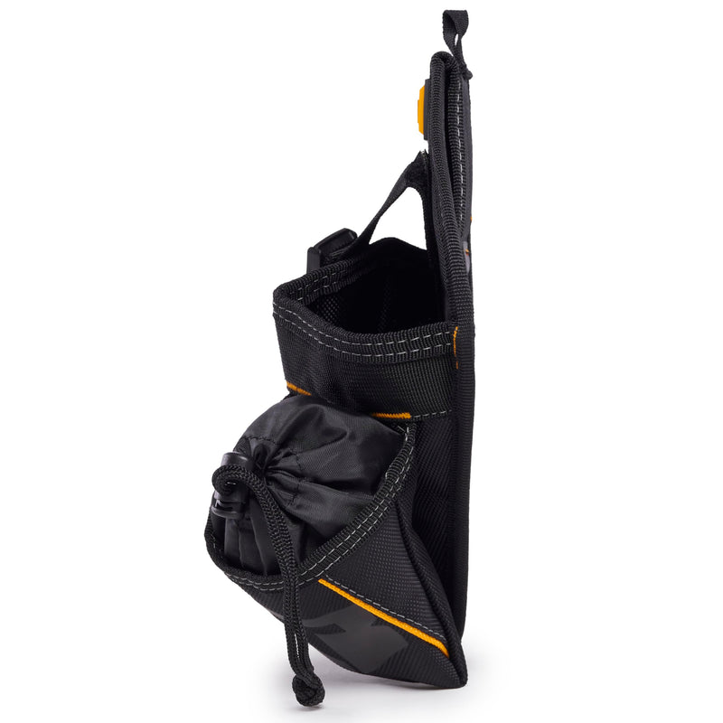 ToughBuilt - Utility Pouch, Heavy-Duty Tool Pouch with Multiple Pockets, Secure Attachment & Storage for Jobsite Use Drill Holster