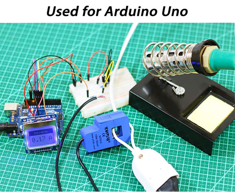 ARCELI 50A SCT-013-050 Noninvasive Sensor Split Core AC Current Converter for Arduino