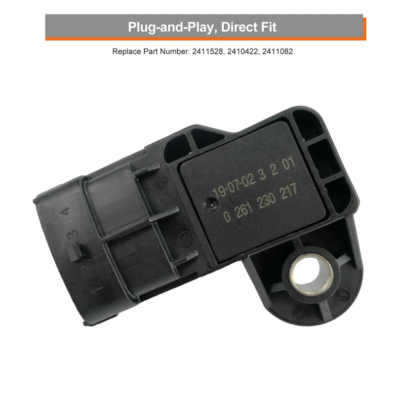 for Polaris T-Map Sensor Flow Sensor 2411528 2410422 2411082, Fits for Polaris RZR 570 800 900 1000 EFI