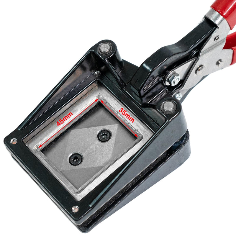 Handheld 35X45mm Passport Photo Cutter, Picture Trimmer Quick Cutting Tool with Precise Cutting, Picture Cutter Commonly Use in Passports, Licenses, and ID Cards