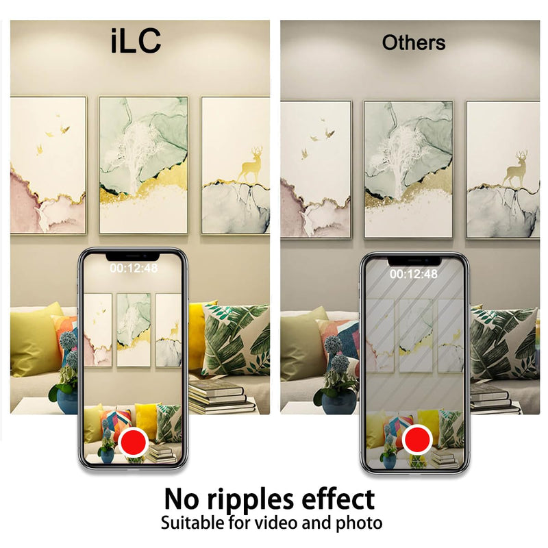 ILC G25 Globe Light Bulbs, App-Controlled LED Bulb with Bluetooth Mesh, 6W, 60W Equivatlent, 600LM, CCT: 2700K-6000K, CRI>95+, E26 Base, 120V for Vanity, Pendant fixtures, Bathroom (6 Pack)
