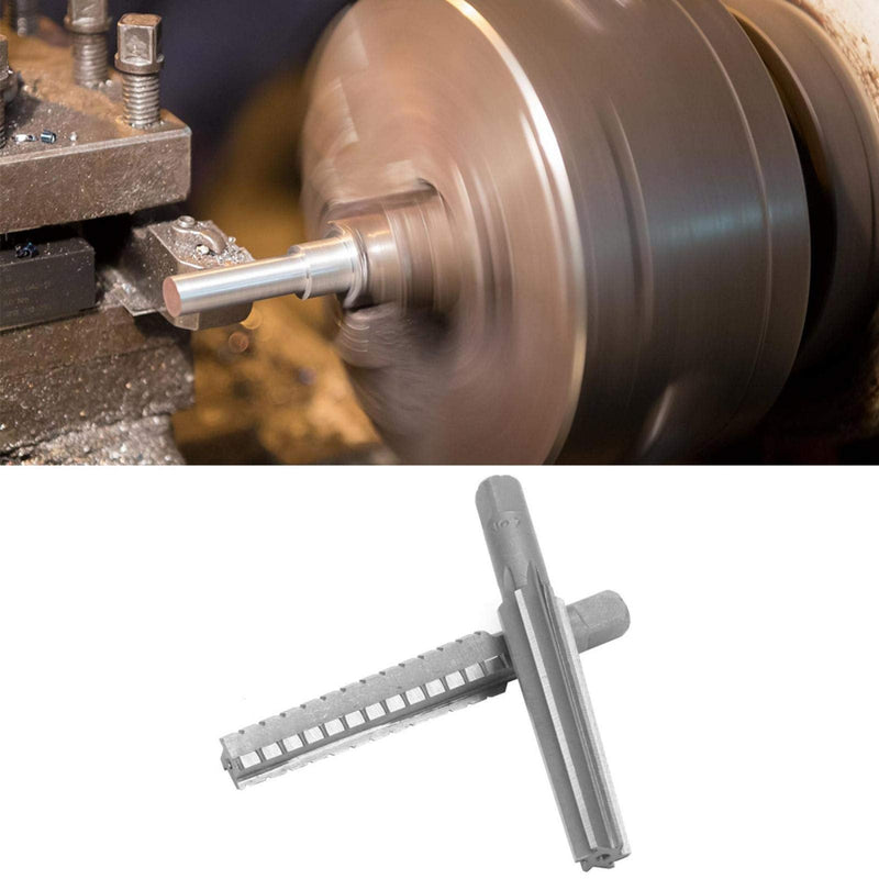 2 pieces MK2 reamer, cone reamer hand reamer, 1.5x12.5 cm HSS reamers coarse + fine Morse taper reamer milling cutter tool set reamer straight shank cone reamer