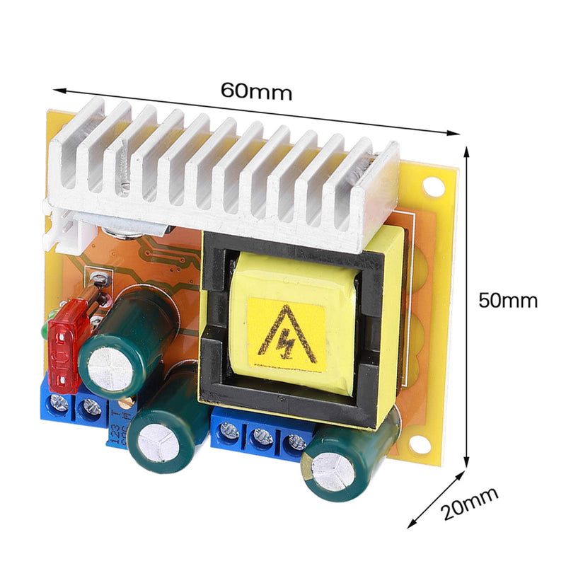 FTVOGUE High Voltage DC-DC Boost Converter 8-32V 12V to ±45V-390V ZVS Capacitor Charging Non-Isolating Power Supply Module