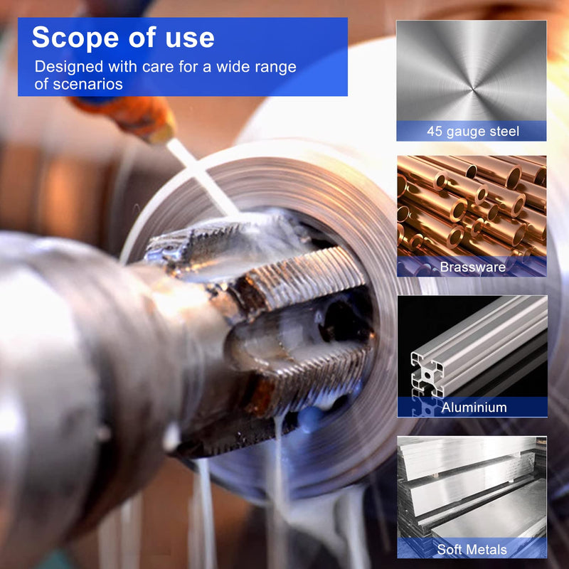 2 piece pipe tap set, tap 1/2 inch, 3/4 inch internal thread, incision tap, repair of pipe thread connections, for car repair and industry