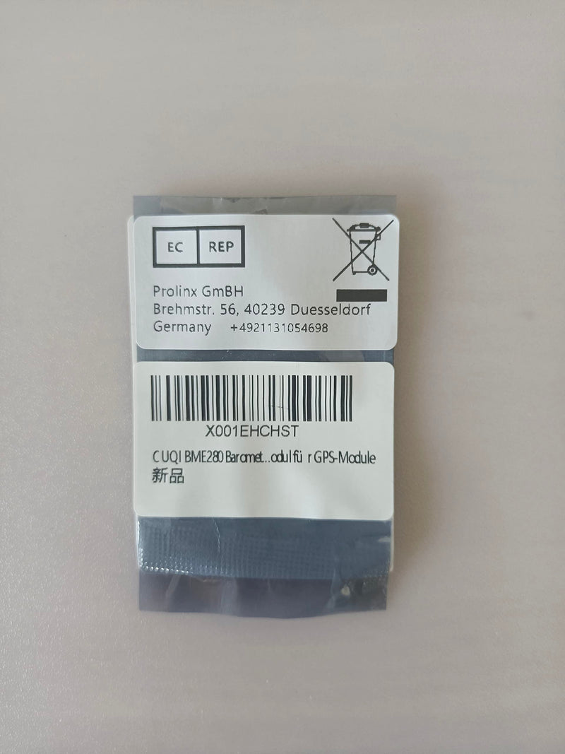 CUQI GY-BME280 Barometric Pressure Temperature Sensor, Calibrated Altimeter Pressure Sensor with IIC I2C Breakout Altimeter Module for GPS Modules