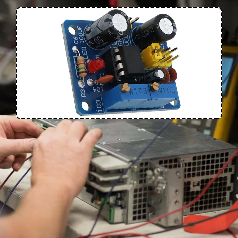 OTOTEC 2pcs NE555 Pulse Rate Generator PCB Module for Electronics Projects and Repairs