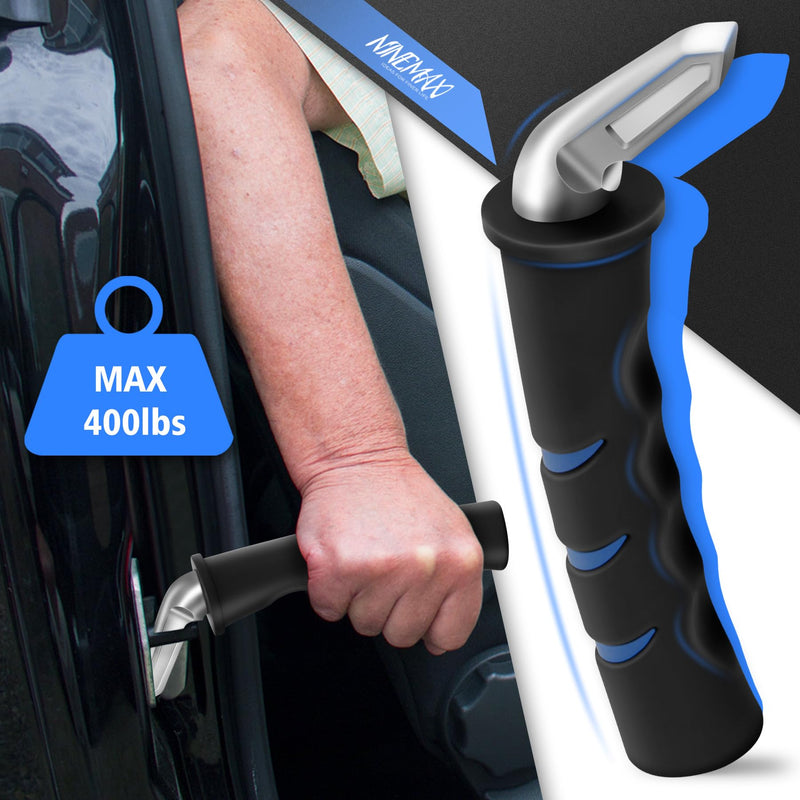 NINEMAX 2pcs Car Handle Assist for Elderly Car Door Handle - Portable Vehicle Support Handle - Auto Car Transfer Handle for Handicap Grab Bar